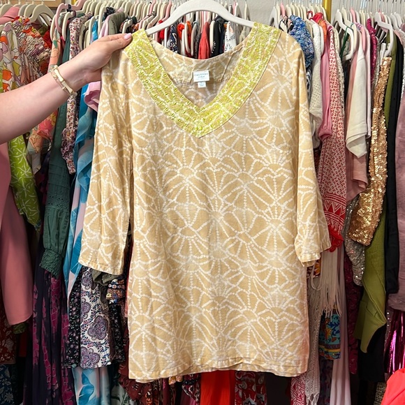 Calypso St Barth For Target Embroidered Shirt - Picture 1 of 1